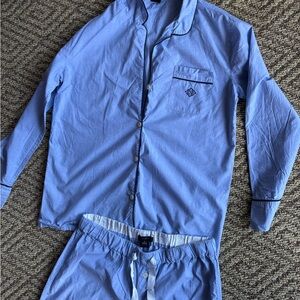 J. Crew Light Blue Pajama Set size Small Women’s